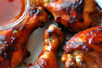 Crispy Baked BBQ Chicken Drumsticks: A Flavorful Feast