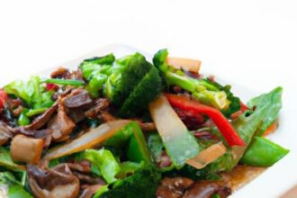 Fiery Beef Stir-Fry: A Colorful Veggie-Packed Delight