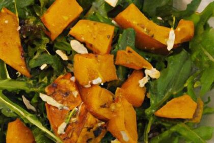 Roasted Pumpkin Salad with Arugula & Feta: A Flavorful Twist