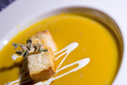 Savor the Season: Butternut Squash Soup with Sage Bliss