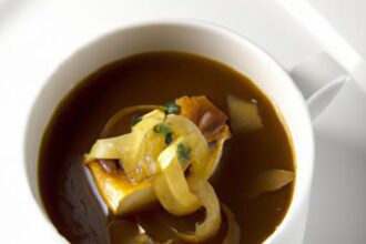 French Onion Soup Reinvented: Rich Beef Broth Delight