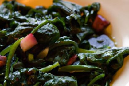 Savoring Sautéed Spinach: A Simple, Nutritious Delight