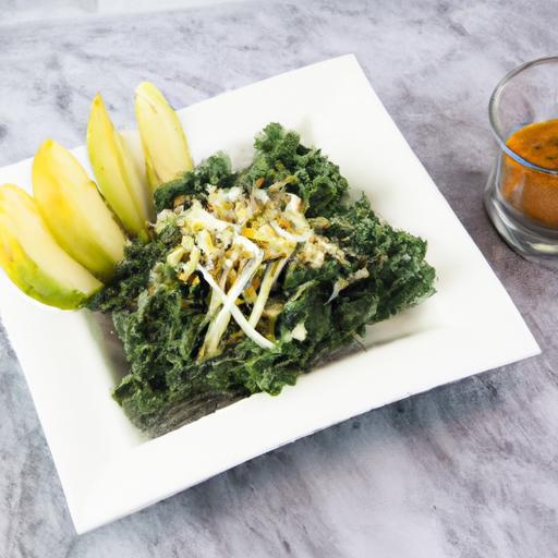 Kale Apple Slaw with Creamy Honey Mustard Twist: Fresh & Tangy