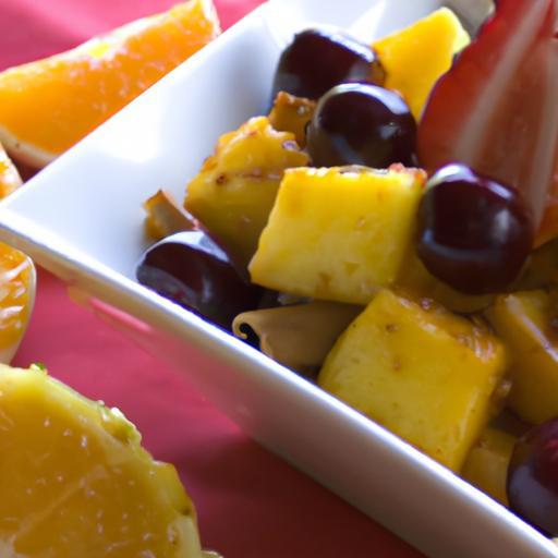 Zesty Fruit Salsa Paired with Crispy Cinnamon Chips Delight