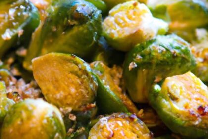 Golden Roasted Brussels Sprouts with Parmesan Perfection