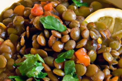 Hearty Lentil and Vegetable Stew: Nutritious Comfort in a Bowl