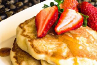 Fluffy Pancakes Delight: Create Your Own Toppings Bar!