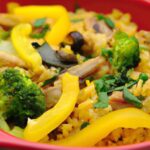 Harvest Harmony: One-Pot Chicken & Fall Veggie Rice Delight