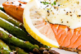 Zesty Salmon and Lemon-Dill Asparagus: A Fresh Delight