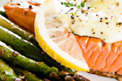 Zesty Salmon and Lemon-Dill Asparagus: A Fresh Delight