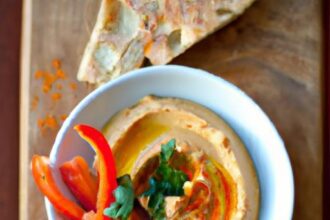 Roasted Red Pepper Hummus: A Flavorful Twist on a Classic Snack