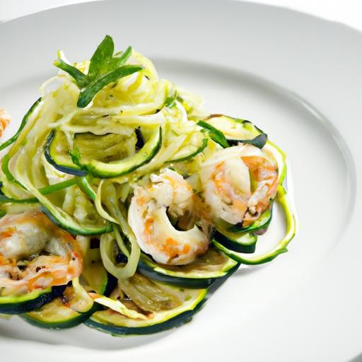 Shrimp Scampi Reinvented: Zucchini Noodles for a Healthy Twist