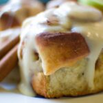 Heavenly Apple Cinnamon Rolls Made with Brioche Dough