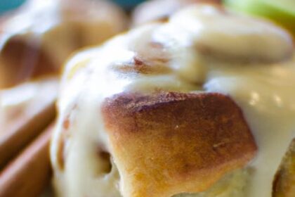 Heavenly Apple Cinnamon Rolls Made with Brioche Dough