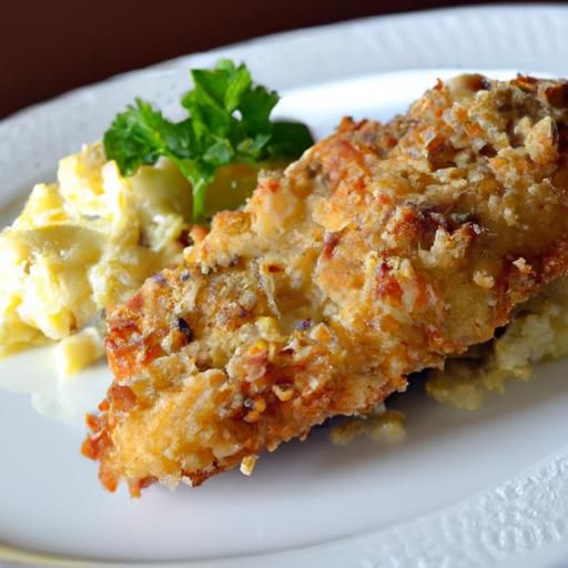 Crispy Parmesan Crusted Chicken: A Flavorful Delight
