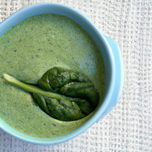 Green Power: Avocado &‌ Spinach Smoothie with ‌Vitamin⁣ C Boost