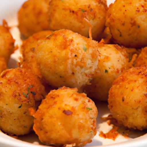 Irresistible​ Cheesy Potato Balls: A Delightful Snack Recipe