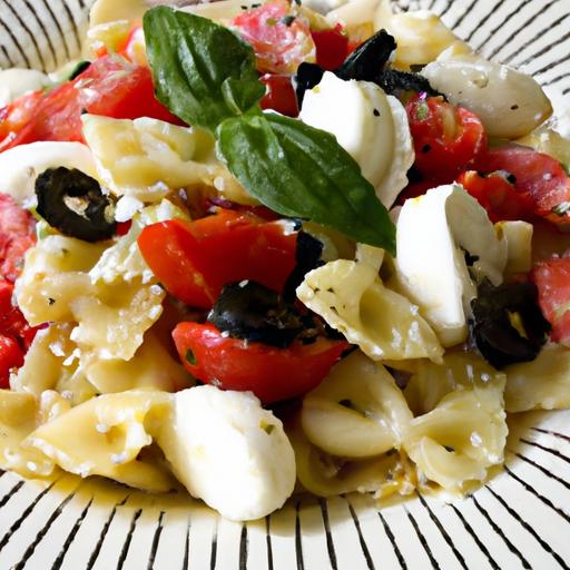 Fresh‌ & Flavorful Caprese ⁤Pasta ⁢Salad: ‍A Perfect summer Treat