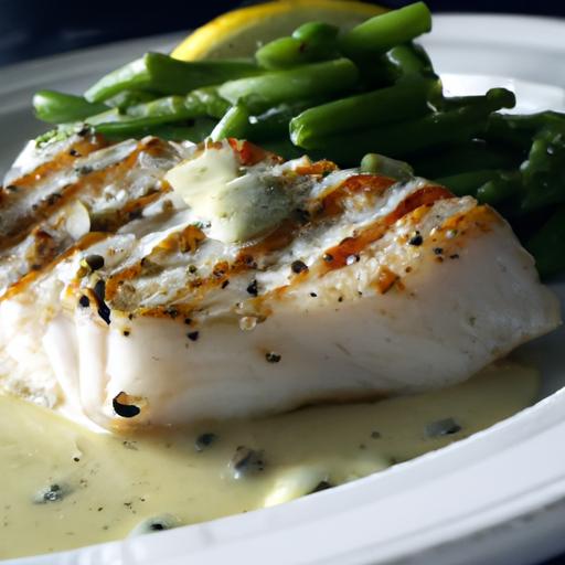 Savor Grilled Swordfish with Zesty Caper Butter Sauce