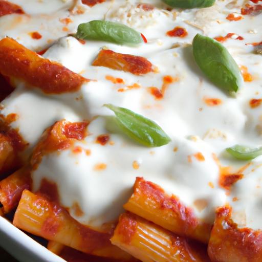 Irresistible Baked Ziti with Fresh mozzarella Magic