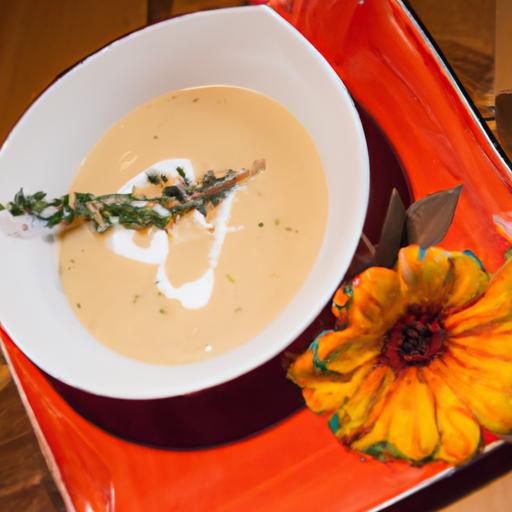 Savor the Season: Butternut Squash Soup with Sage Bliss