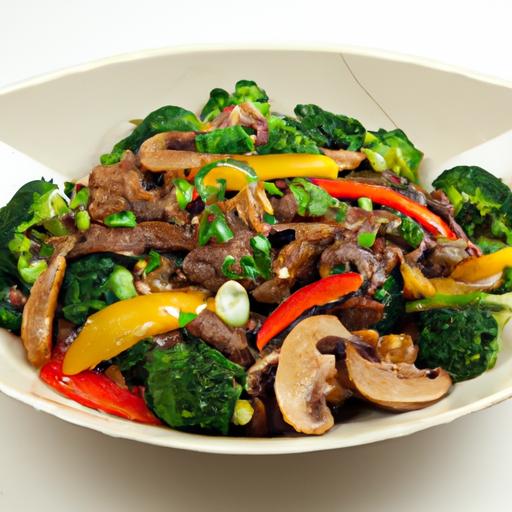 Fiery Beef Stir-Fry: A Colorful Veggie-Packed Delight