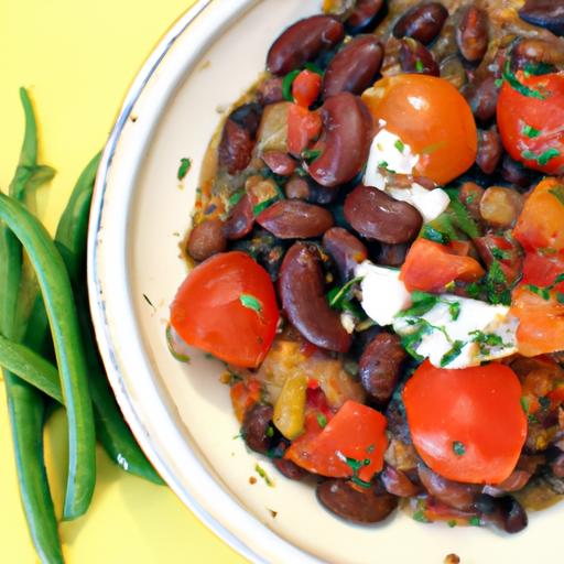 Hearty ​Vegetarian​ Chili: Black Beans,Kidney,and Tomatoes