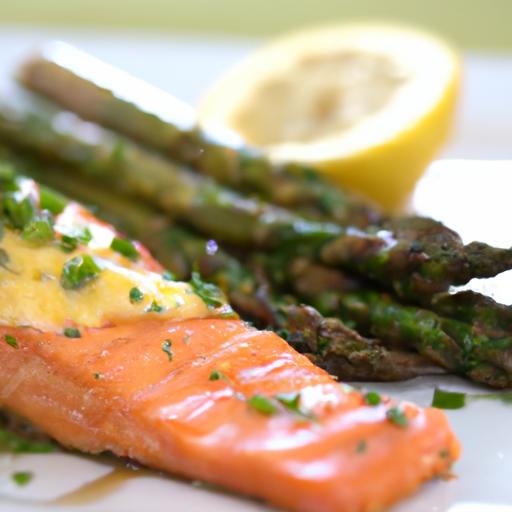 Zesty Salmon and Lemon-Dill Asparagus: A Fresh Delight