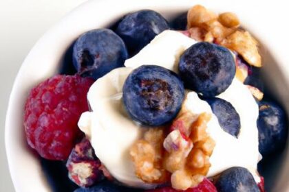 Power-Packed Greek Yogurt with Berries & Crunchy Walnuts