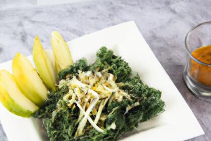 Kale Apple Slaw with Creamy Honey Mustard Twist: Fresh & Tangy