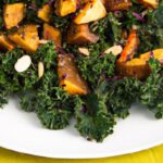 Nutritious Delight: Sweet Potato & Kale Salad with Tahini Dressing