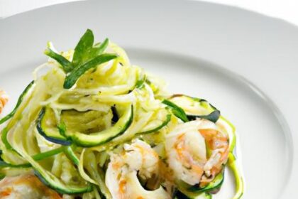 Shrimp Scampi Reinvented: Zucchini Noodles for a Healthy Twist