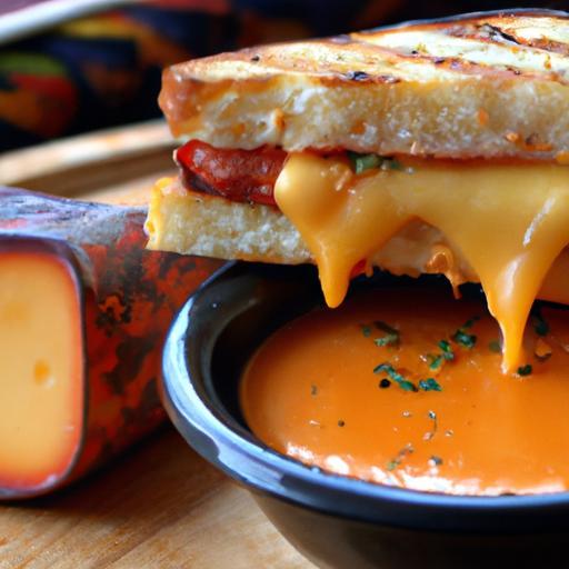 Elevate Comfort Food: Gourmet Grilled Cheese & Tomato Soup
