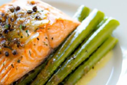 One-Pan Wonder: Perfectly Roasted Salmon and Asparagus