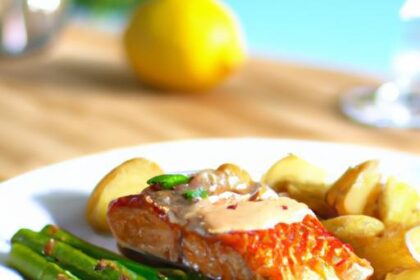 Zesty Delight: Orange and Ginger Glazed Salmon Recipe