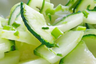 Refreshing Cucumber Salad: A Crisp Twist on Classic Greens