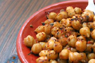 Spice Up Snack Time: Roasted Chickpeas with Paprika & Cumin