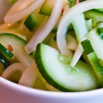 Tangy Fusion: Exploring Cucumber and Onion Vinegar Delights