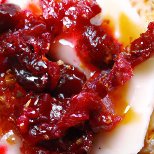 Melting Magic: Warm Brie with Cranberry & Toasted Nuts Delight