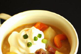 Hearty Creamy Potato & Hamburger Soup: A Comfort Classic