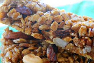 Wholesome Homemade Granola Bars with Nuts & Honey Bliss