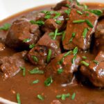 Savory Slow Cooker Beef Tips with Rich, Velvety Gravy