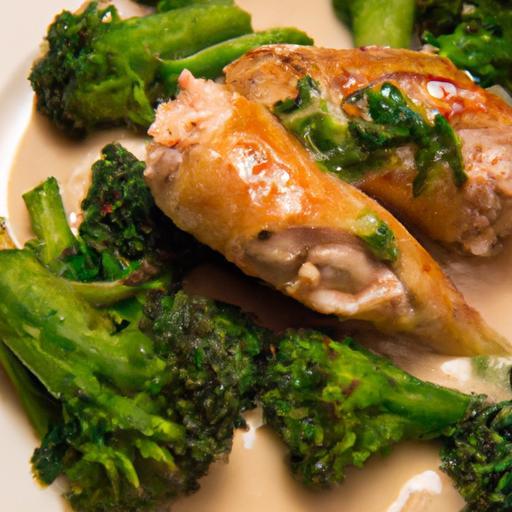 Cheesy Broccoli-Stuffed Chicken: A Flavorful Twist