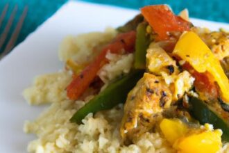 Flavorful Chicken Couscous with Vibrant Veggies Delight