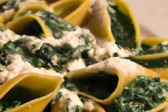 Delicious Stuffed Pasta Shells with Creamy Spinach & Ricotta