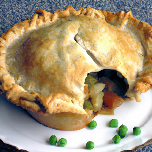 Hearty Chicken Pot Pie with the Flakiest Golden Crust