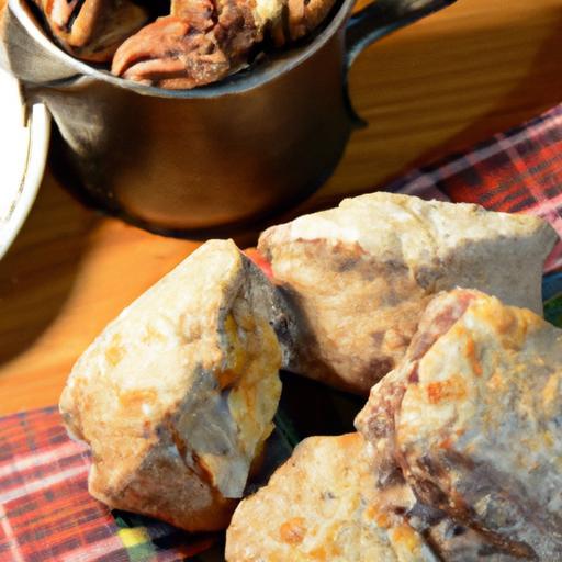 Rustic Maple & Walnut Scones with Sweet Maple Glaze Delight