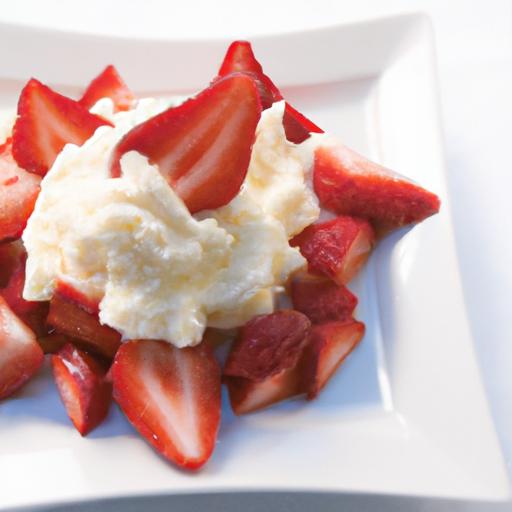 Sweet Harmony: A Classic Strawberries and cream Recipe