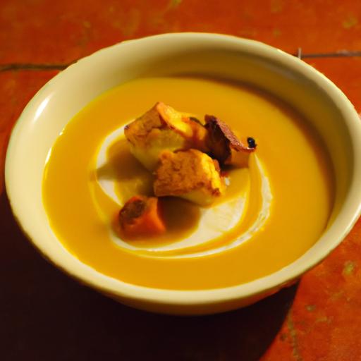 Velvety Vegan​ Butternut ​Squash Soup: Creamy‍ & ⁢Nourishing