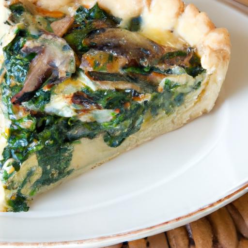 Savor the Flavor: Crafting the Perfect Spinach Mushroom Quiche